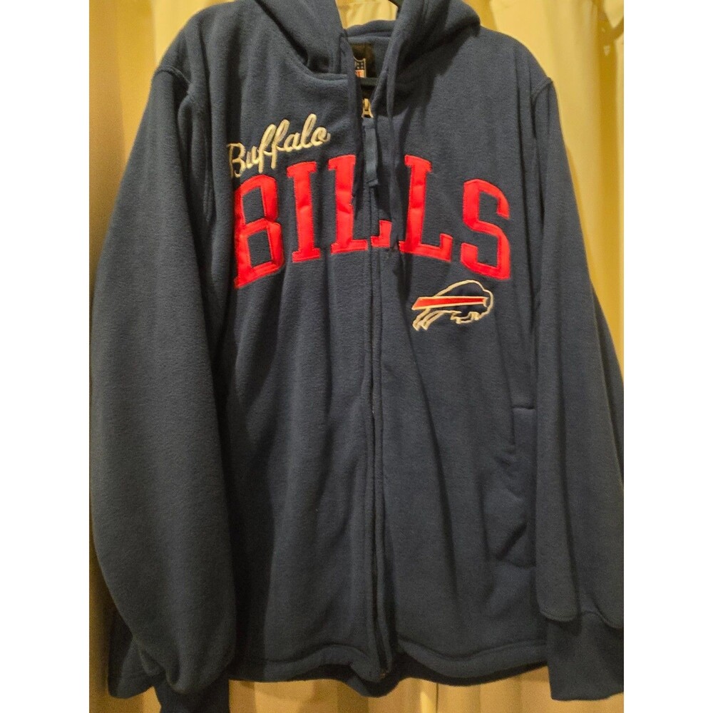 Buffalo Bills NFL G-III Sports by Carl Banks Full-Zip Fleece Hoodie - Men's XXL